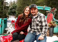 Morgan & Eric | christmas mini | 2024